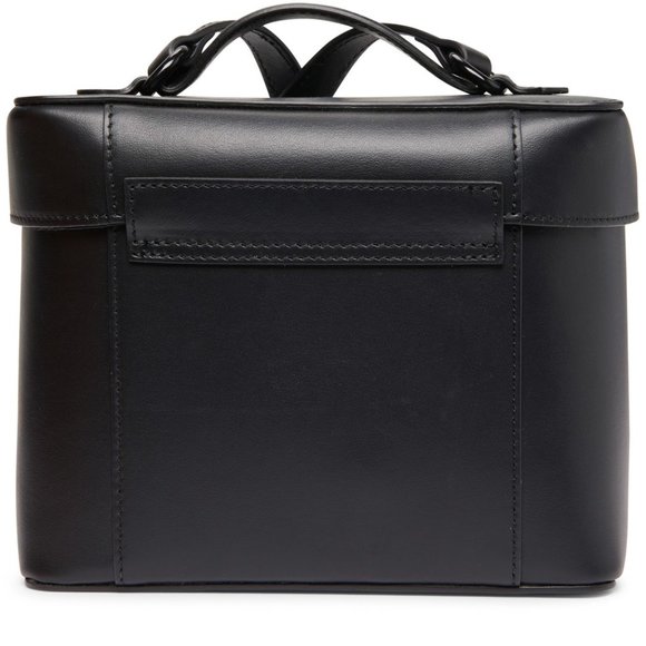 Gia Borghini RHW Small Camera Bag Calfskin Black New - Picture 4 of 10